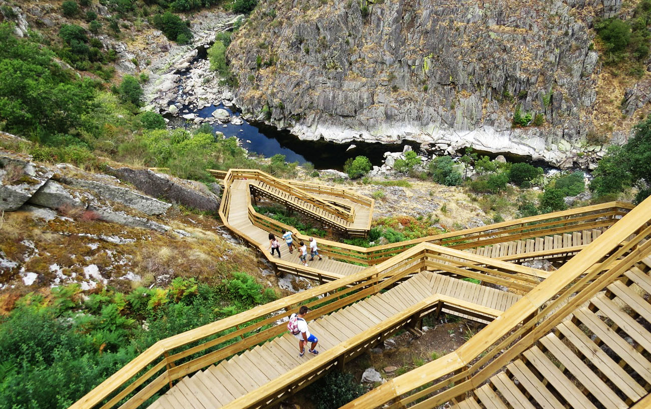 Paiva Walkway near Porto, Portugal