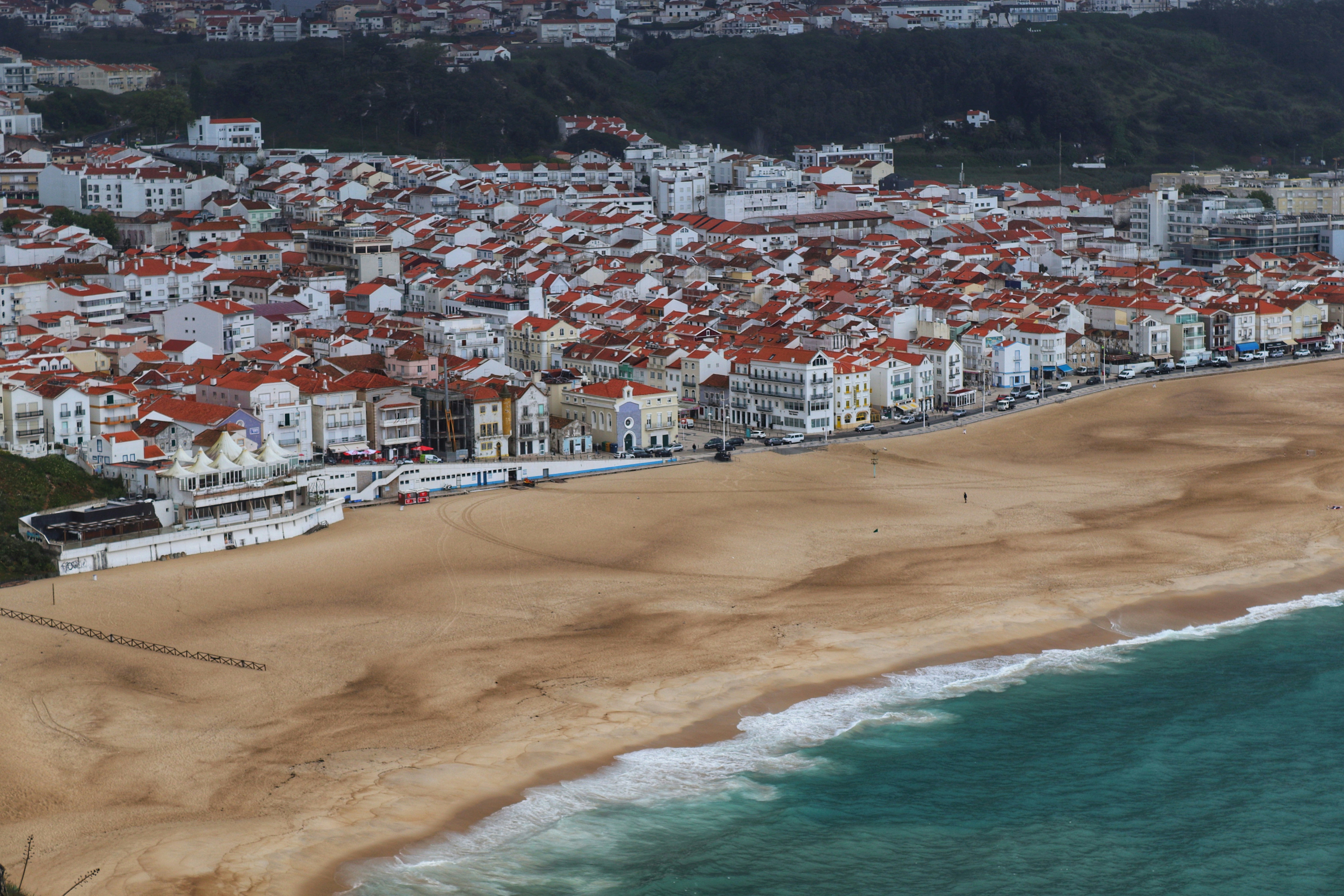 Nazare Beach in Portugal