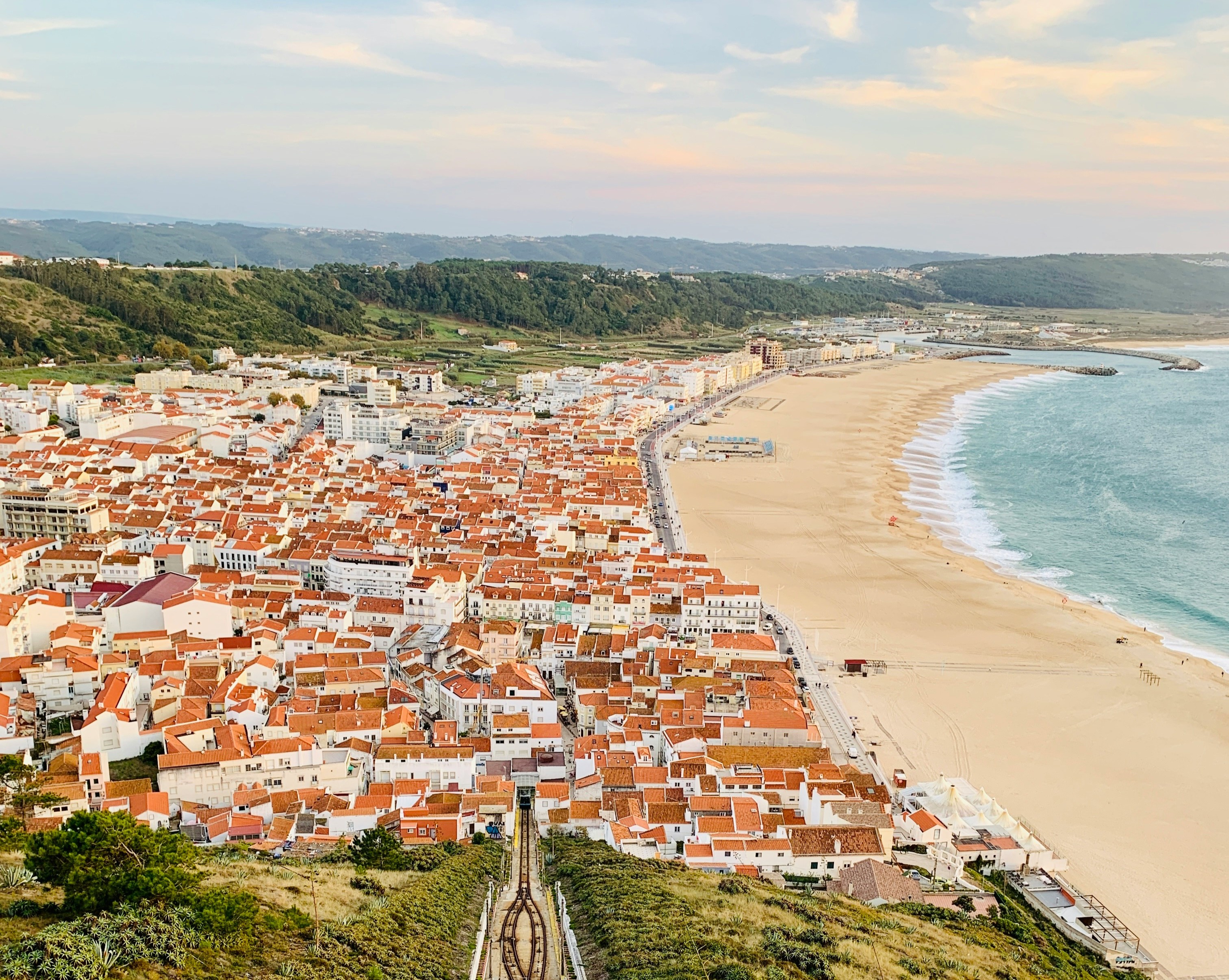 Nazare Beach in Portugal