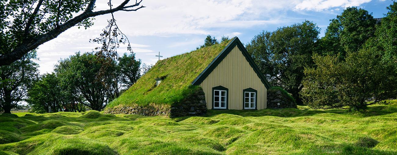 Iceland Turf House
