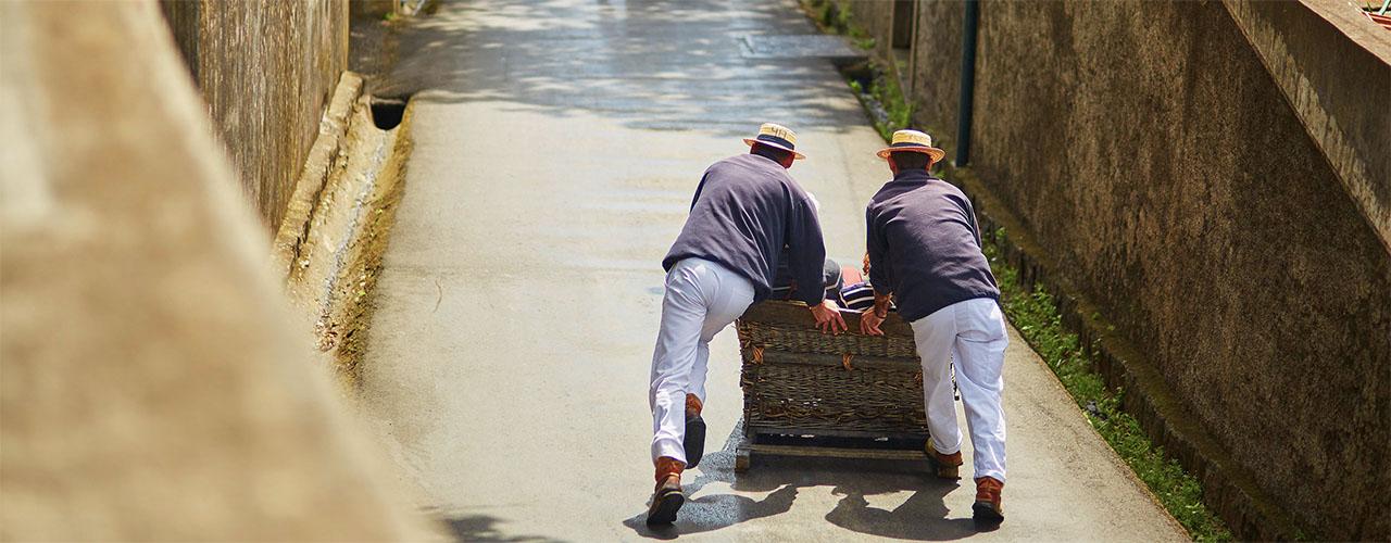 Tobaggon Ride Funchal Madeira