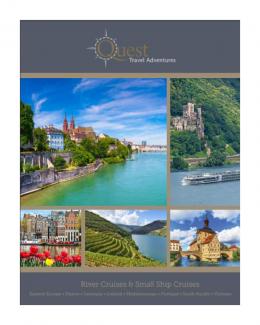 Quest river cruise brochure