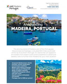 Announcing Madeira Portgual