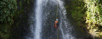 Canyoning in Ribeira dos Caldeirões