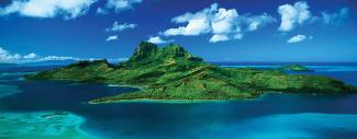 Bora Bora in the South Pacific