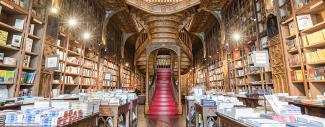 Livraria Lello Bookstore in Porto Portugal