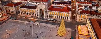 Lisbon Portugal at Christmas
