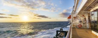 Cruise Ship in the ocean