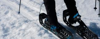 snowshoeing