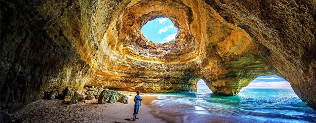 Benagil Sea Caves in Portugal